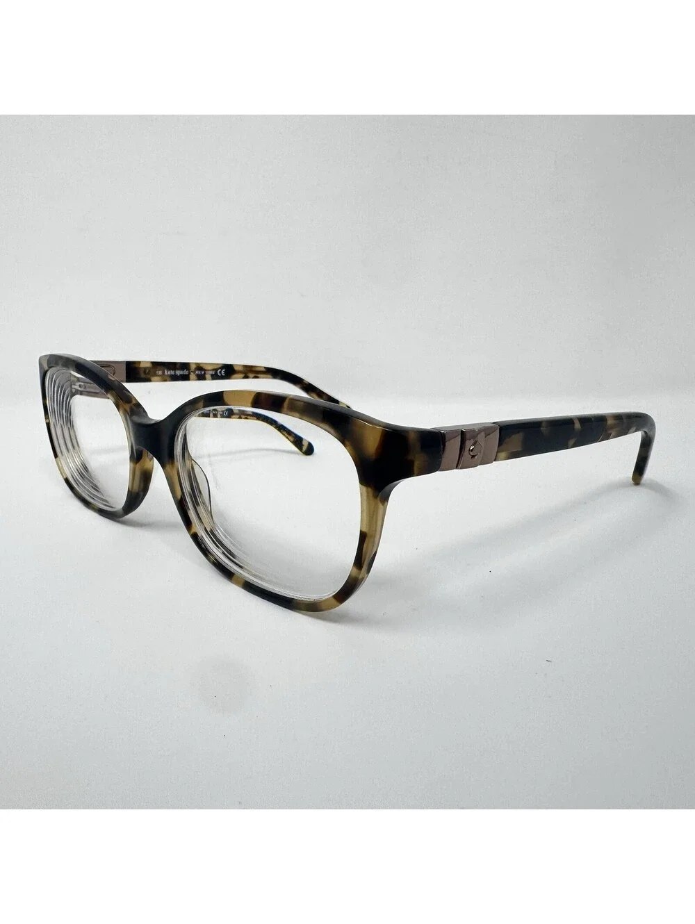 Kate Spade Josette 0ESP Camel Tortoise Eyeglass Frames Only 52-17-135